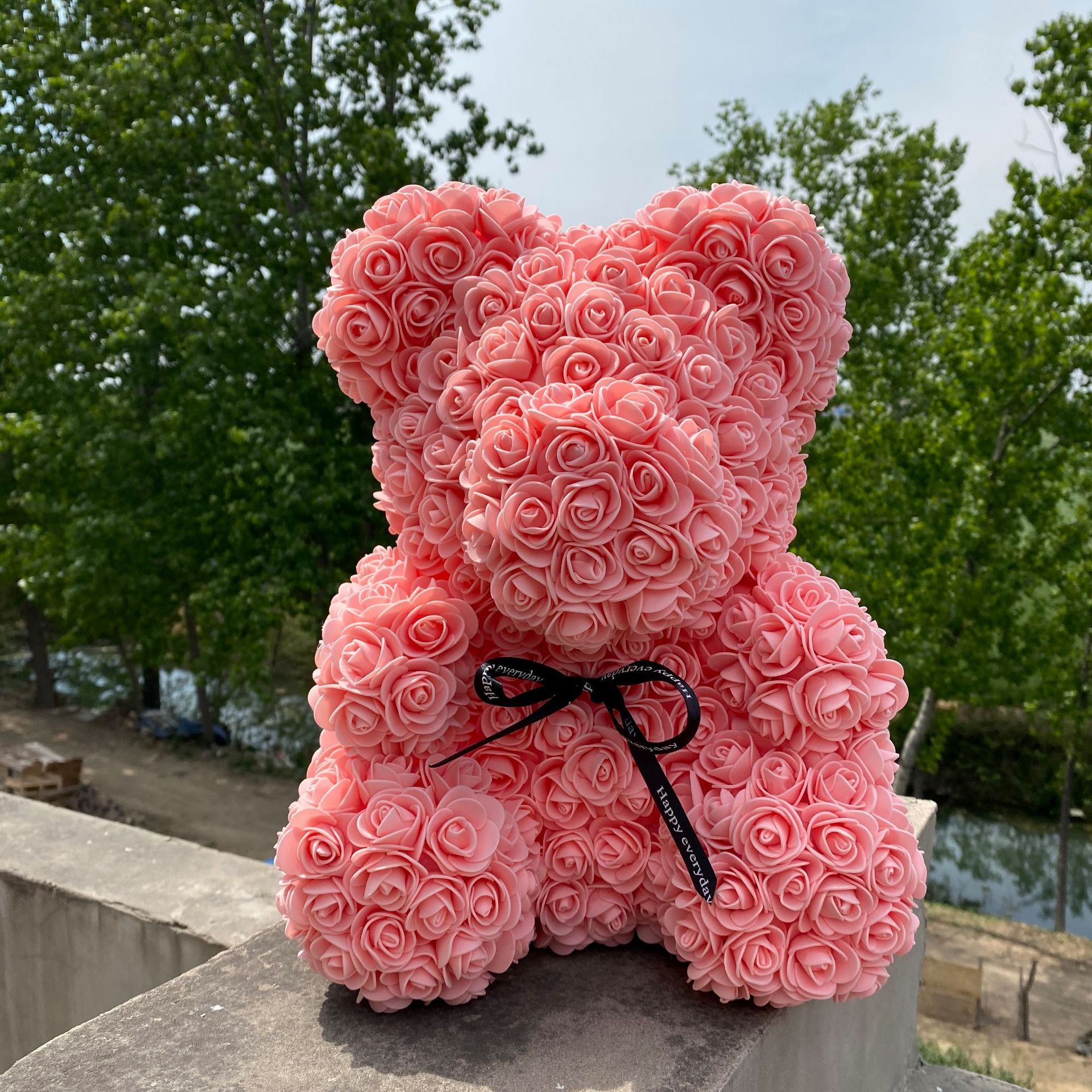 Foam teddy bear craft on sale