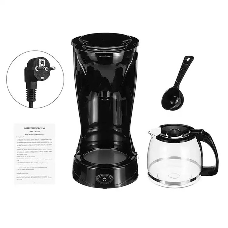 Drip Coffee Machine 15-Cup Coffee Maker with Auto-Shut Off Coffee Pot Brewer Machine with Cone Filter