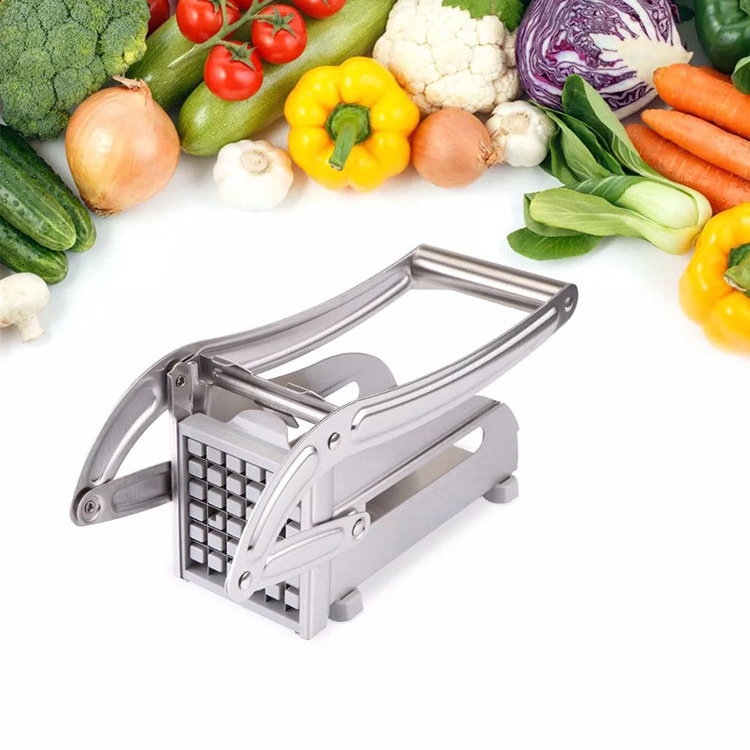 Stainless Steel Potato Cutter French Fry Cutter Carrot Cucumber Potato Slicer