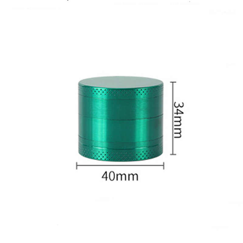 Wholesale Metal Zinc Alloy Tobacco Grinder 4 Layers Premium Custom Dry Herb Grinder for Smoking Accessories