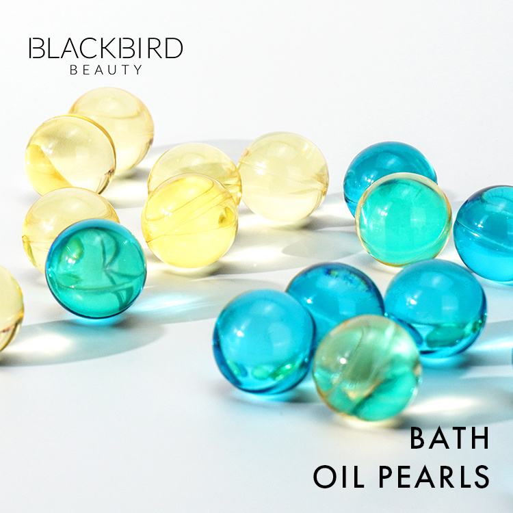 Private Label Customized Logo Vegan Bath Oil Beads High Temperature Oil Bath Wholesale Moisturizing Bath Oil Beads