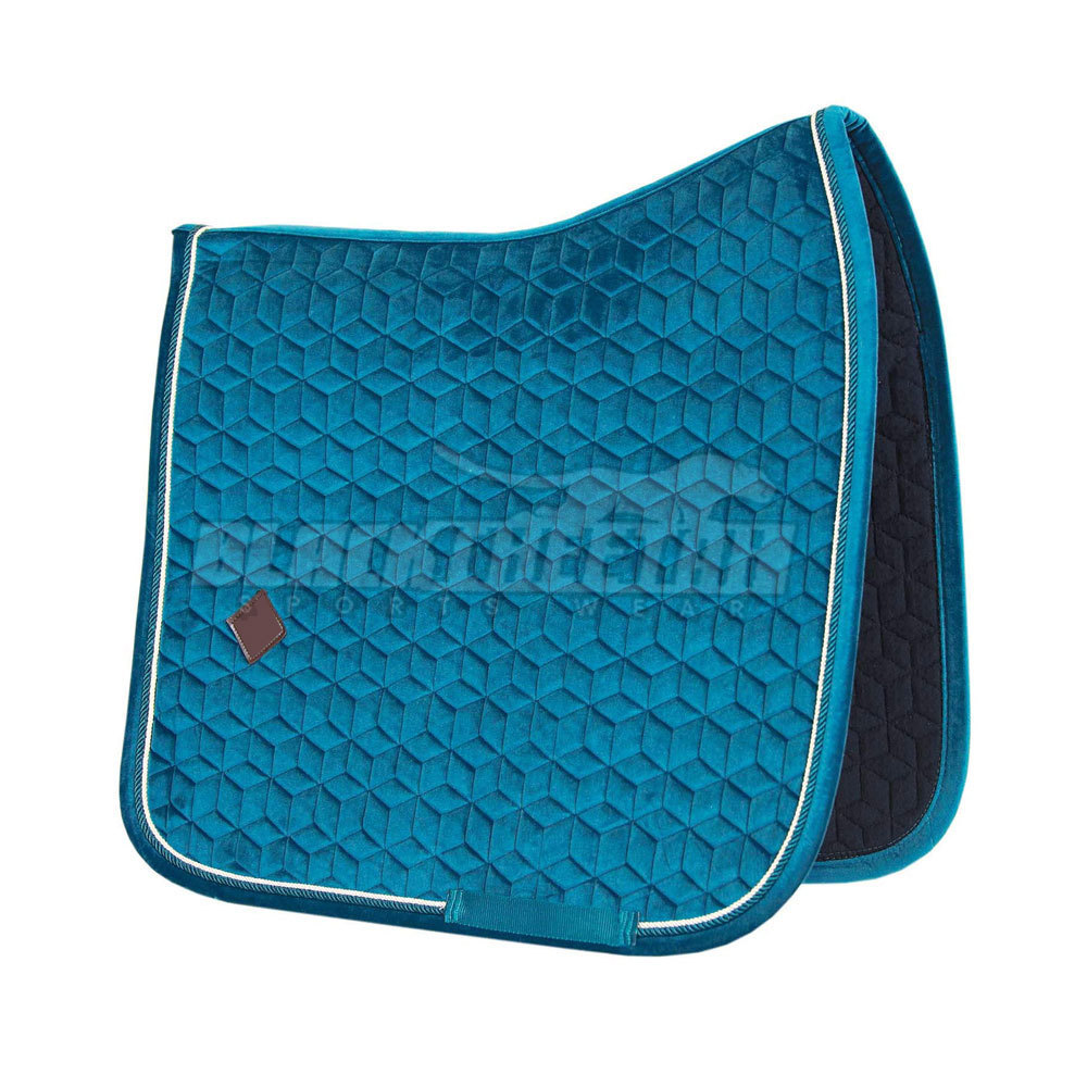 OEM Service Horse Saddle Pad Customized Solid Color Horse Saddle Pad Equestrian Saddle Pads