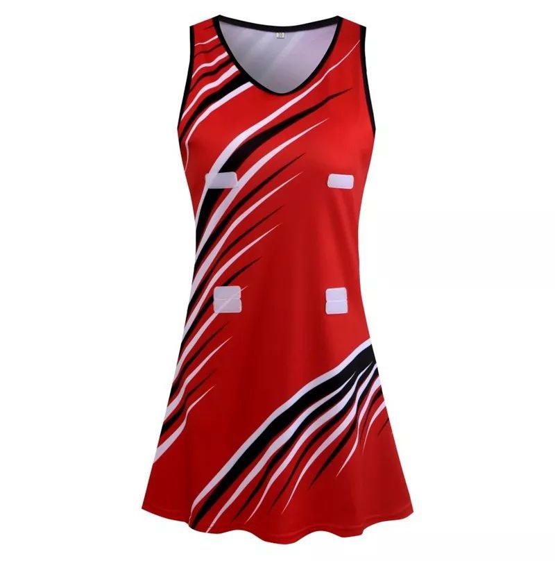 Top Quality whole sale Custom made full sublimation jersey netball dress netball uniform