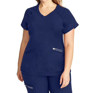 2024 Low price Fashion Nursing Scrubs for women's Nursing Uniforms Women Scrub Set for ladies nursing Uniform Sets OEM