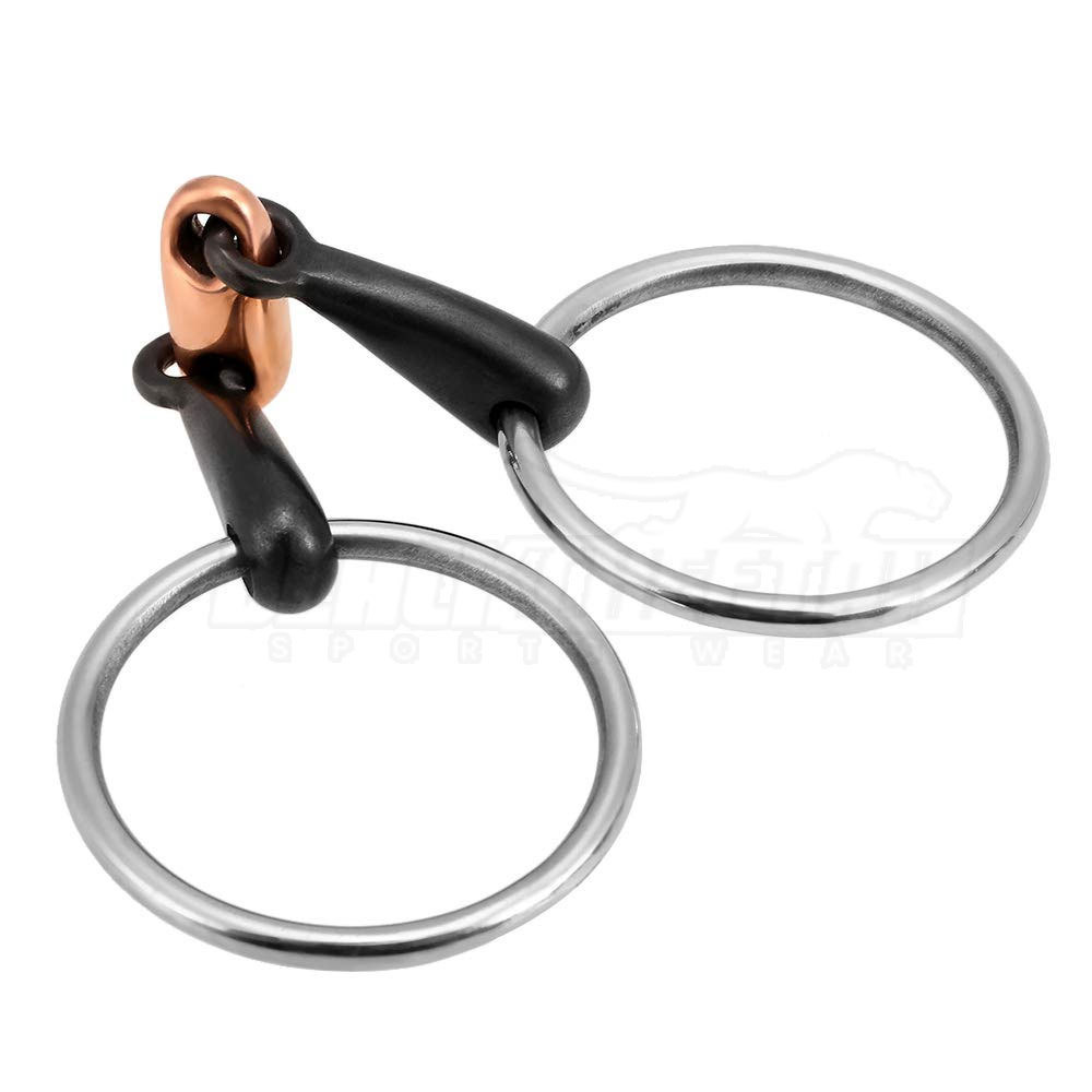 Loose Ring Double Joint Mouthpiece Horse Snaffle Bit Stainless Steel Best Quality Horse Riding Products