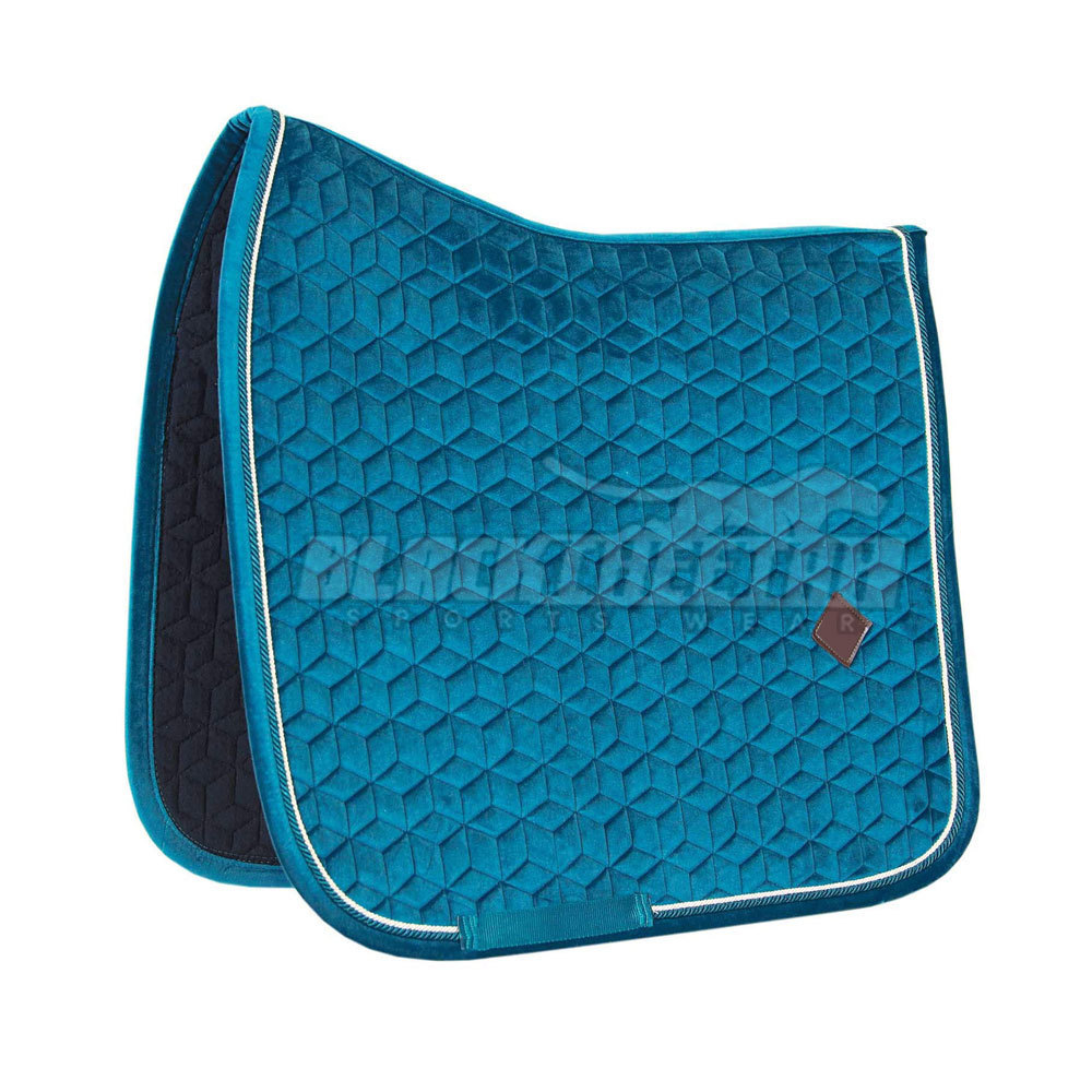 OEM Service Horse Saddle Pad Customized Solid Color Horse Saddle Pad Equestrian Saddle Pads