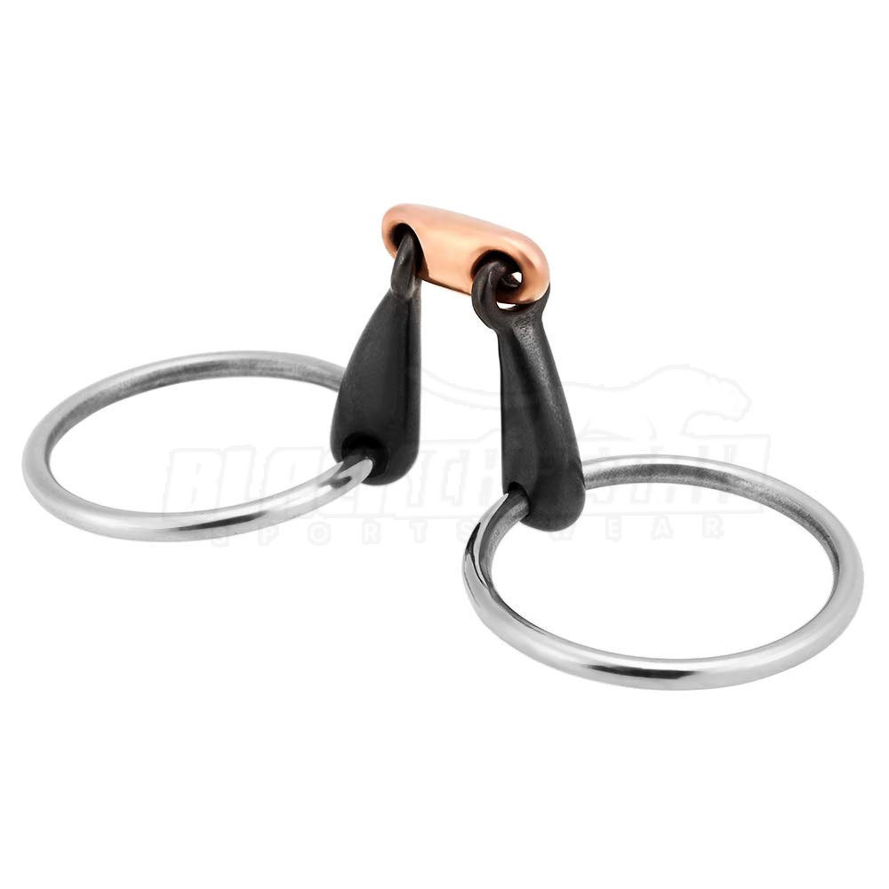 Loose Ring Double Joint Mouthpiece Horse Snaffle Bit Stainless Steel Best Quality Horse Riding Products