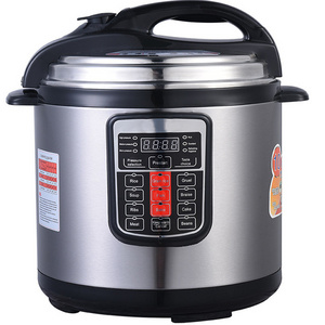 10 In 1 Kitchen Multi-functional Rice Cookers 6L 1000W Electric Pressure Cooker With Non-stick Coating Inner Pot