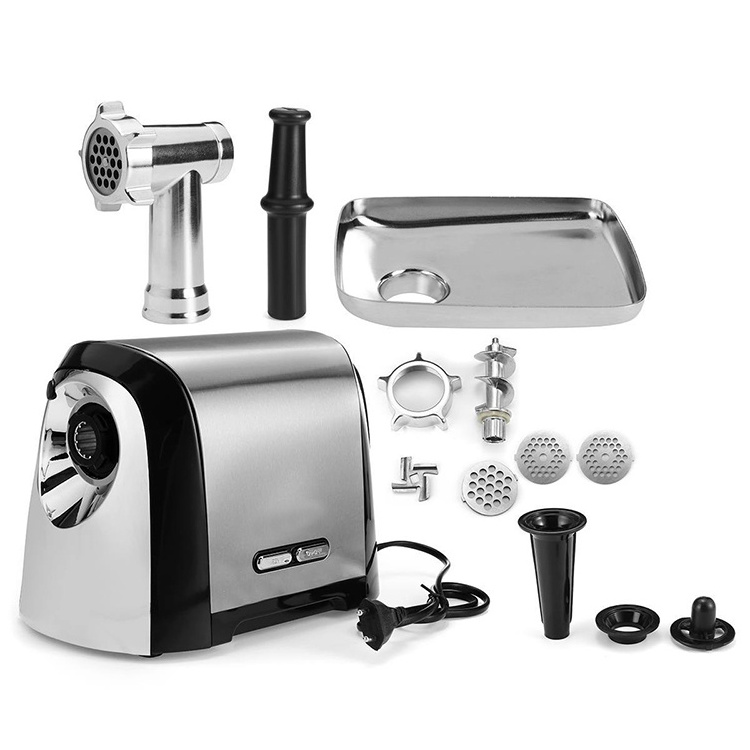 Home Kitchen Use Stainless Steel Electric Meat Grinding Machine 3200W MAX Meat Mincer Meat Grinder With Sausage Stuffer