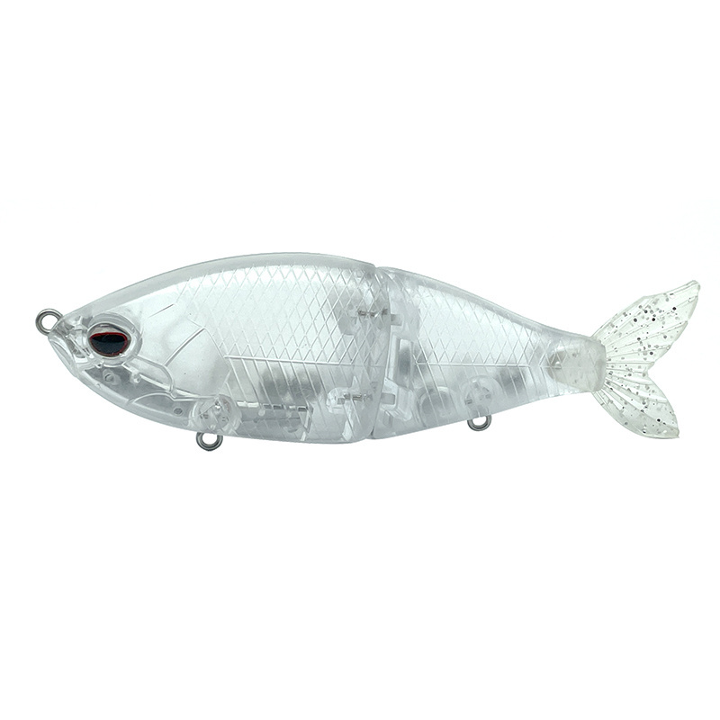 140mm/55g 3D Printing Hard Rattled Glide Floating Swimbait Slow Sinking Fishing Swim Bait Lure Blanks Unpainted Hard Plastic