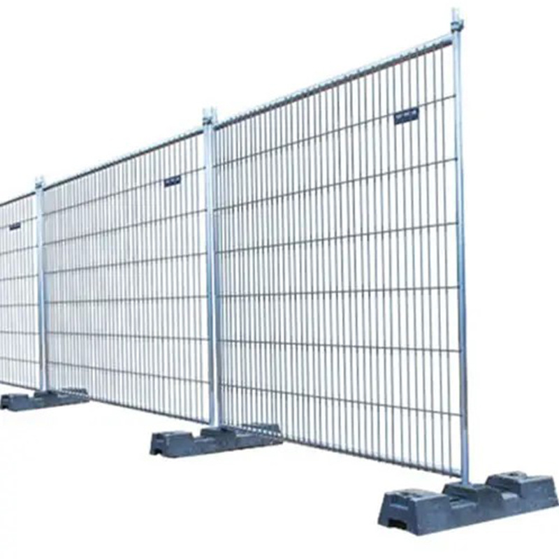 Outdoor Building Removable Temp Fence Panels Cheap Concrete Base Fence Plate Express AustraliaTemporary Road Fence