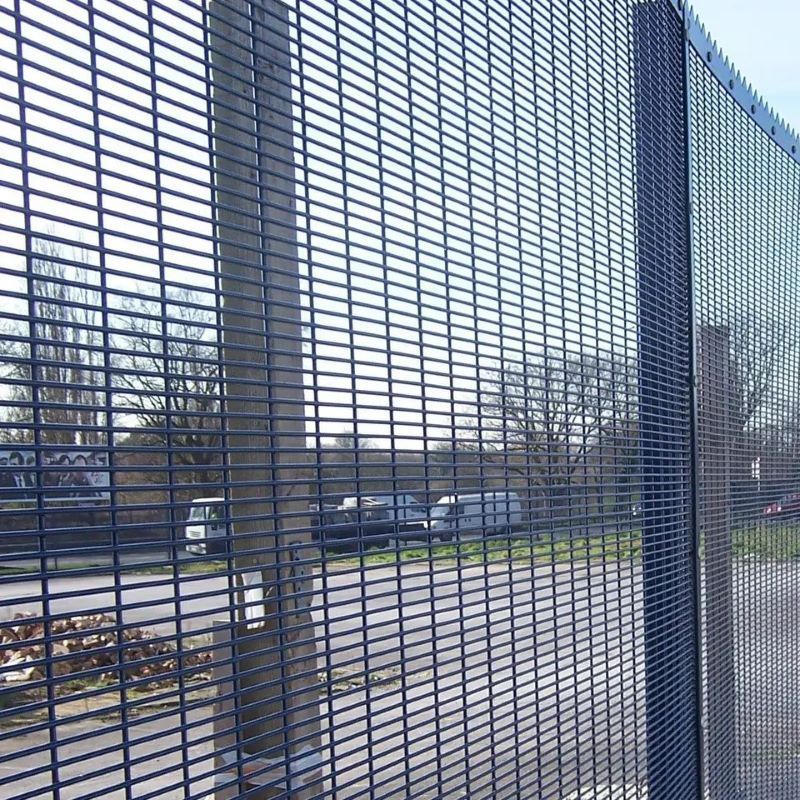 Small Hole Welded Wire Mesh Fence High Security 358 security fenc anti climb wire mesh fence Factory