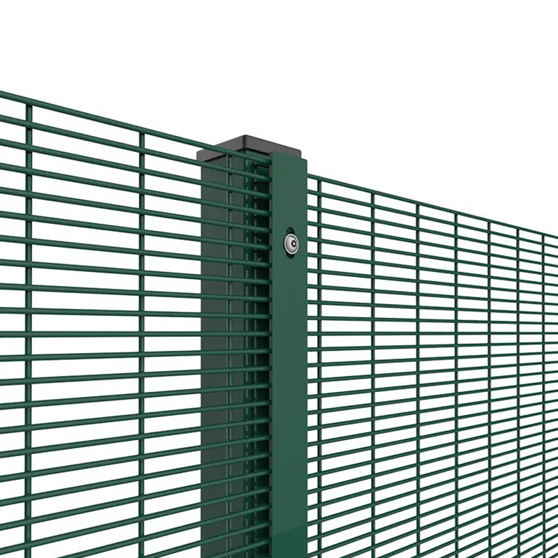 Small Hole Welded Wire Mesh Fence High Security 358 security fenc anti climb wire mesh fence Factory