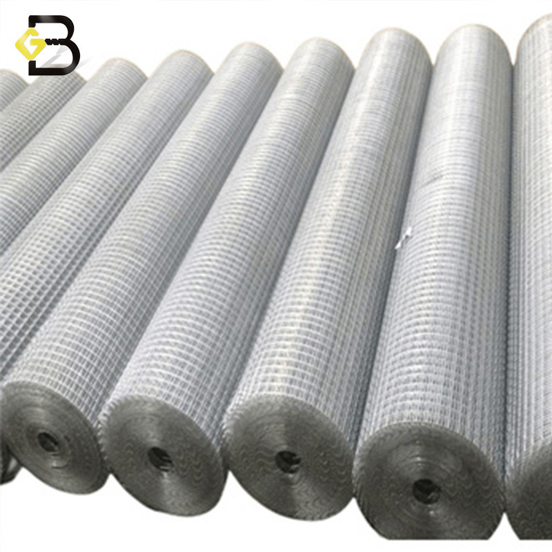 Bestseller Galvanized 16 Gauge Electro Galvanized Square Fenc Wire Mesh Hole Welded Mesh Rolls