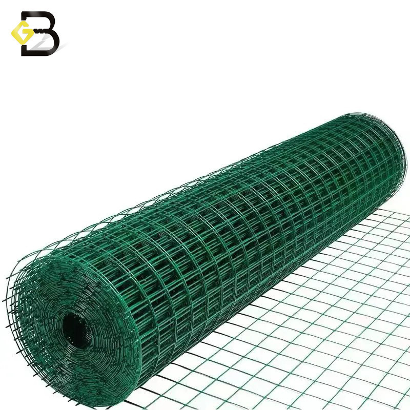 Welded Iron Wire Mesh 1''x 1'' 1''x1/2'' After Rabbit Fencing Aviary Fence Welded Wire Mesh Fence Roll For Bird Cage