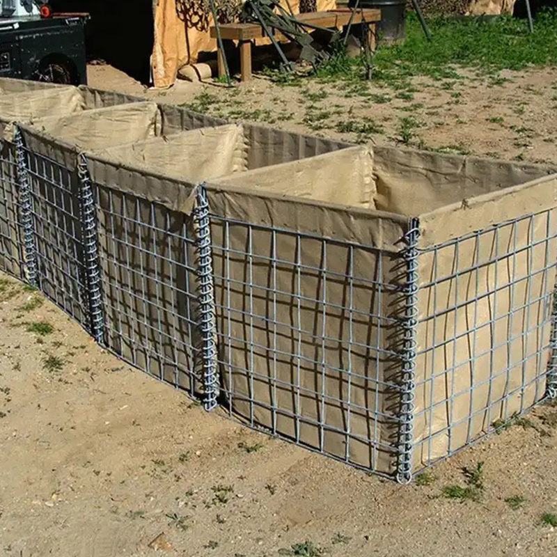 2023 factory direct sell defensive hesco barrier and flood protection barriers /welded mesh barrier bastion