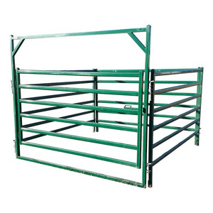 Wholesale Custom Any Size Portable Corral Panels To Be Used For Horse Sheep Goat Temporary Stalls Horse Corral Panels