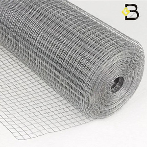 Bestseller Galvanized 16 Gauge Electro Galvanized Square Fenc Wire Mesh Hole Welded Mesh Rolls