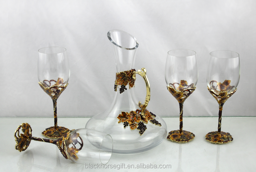 Custom Stained  colored wine glass Goblet Cups/wedding cup glass/custom wine glasses