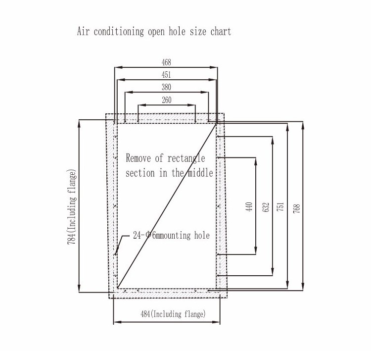 Cabinet cooling Solar Energy System Cooling 6800BTU 220V AC 2000W Cabinet Air Conditioner for Battery Cube Cool