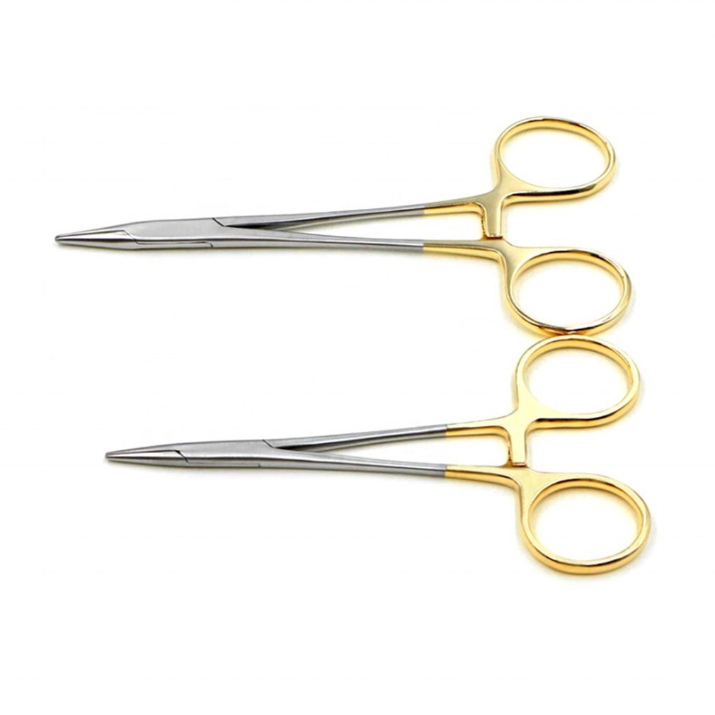 Titanium Alloy needle holder forceps for double eyelid ophthalmic surgical instruments