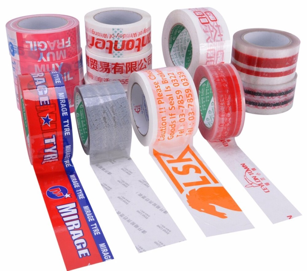 customize  Tape Packing  Bopp Custom Branded Logo Printed Tape Packing Bopp Adhesive Transparent Tape