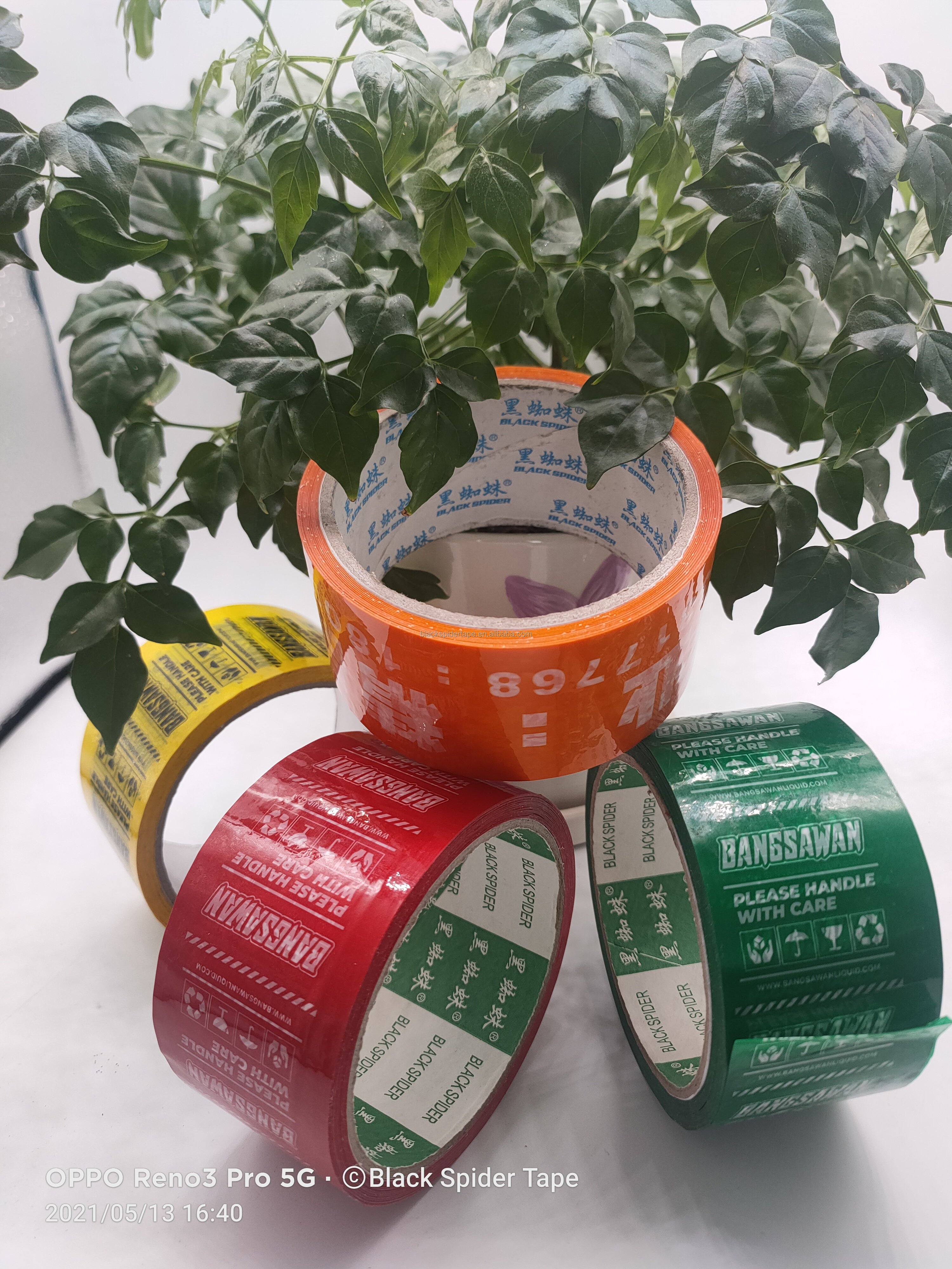 customize  Tape Packing  Bopp Custom Branded Logo Printed Tape Packing Bopp Adhesive Transparent Tape