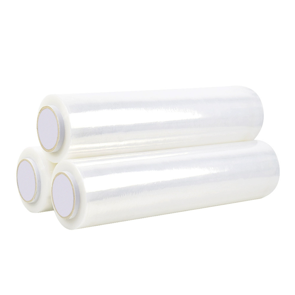 PVC small roll plastic wrap for vegetables and fruits with strong self-adhesiveness Cling film