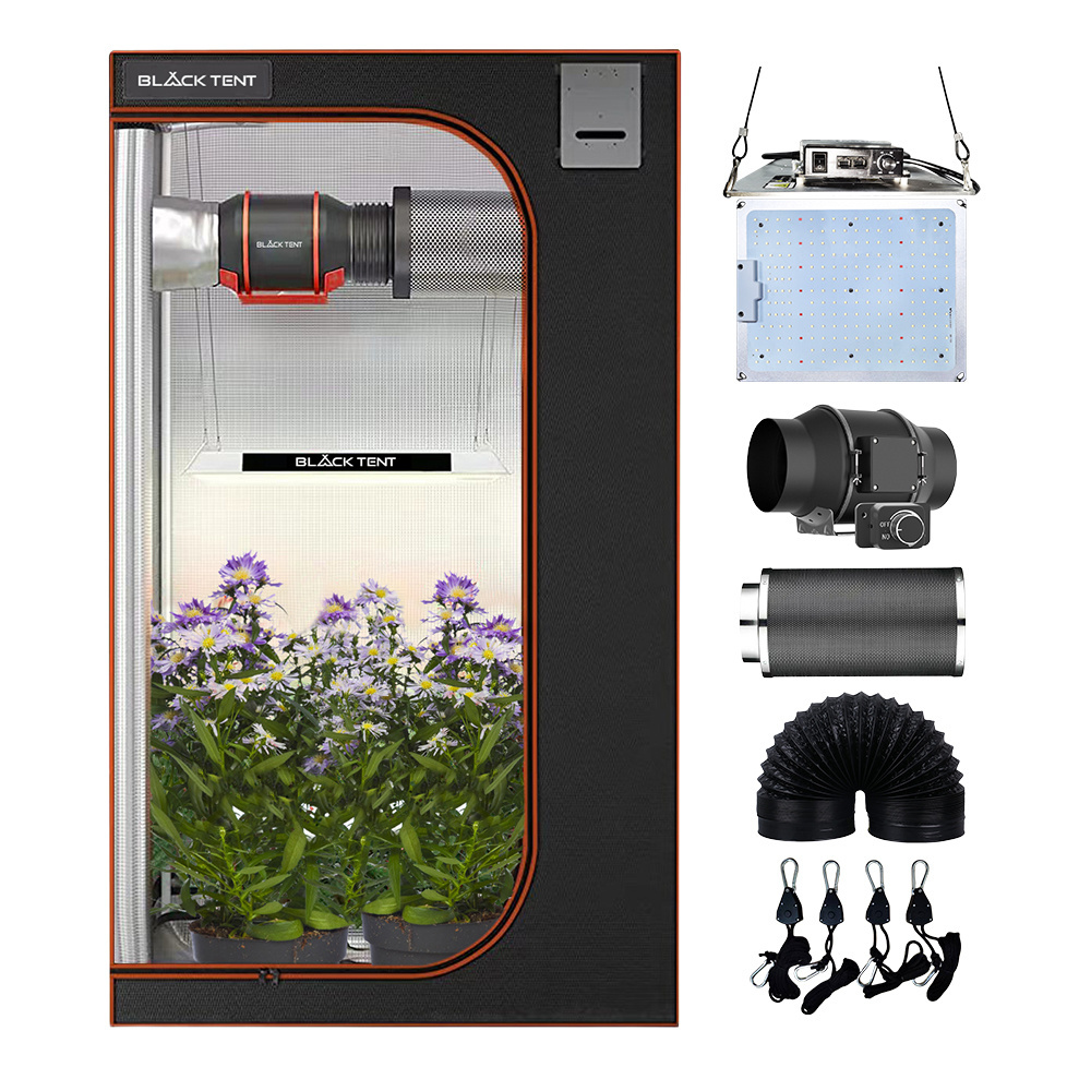 Plant tent 3'x3' grow tent complete kit waterproof hydroponic tent grow kit growtent grow box