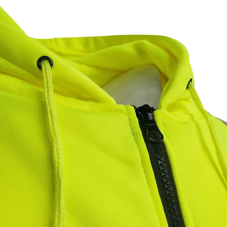 Windproof Hi Visibility Pullover Fashion Fleece Jacket Fleece Hoodie For Men Pullover Winter Hoodie