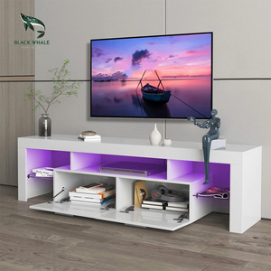 Display Wall 2022 Living Room Furniture Para Entertainment Center Led Unit Wooden Console Modern Meuble TV Table Cabinet Stands