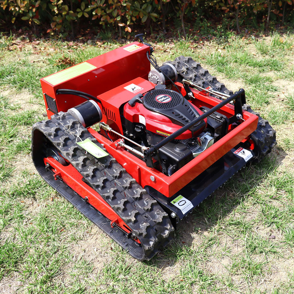 Garden Electric Remote Control Robot Lawn Mower With Snow Blower