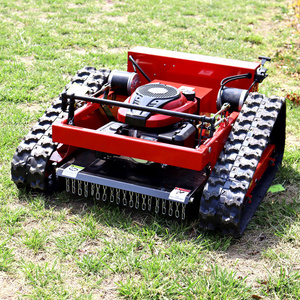 Mowers RC Slope Lawn Mower Tracked All Terrain Remote Control Robot Weed Mowing Machine