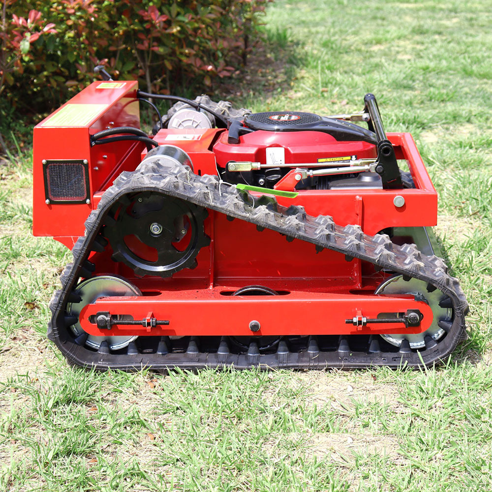 Garden Electric Remote Control Robot Lawn Mower With Snow Blower