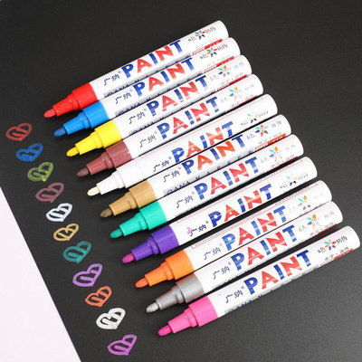 Bright Colors Tire Pen for Metal Oil Based Pen Permanent Paint Marker