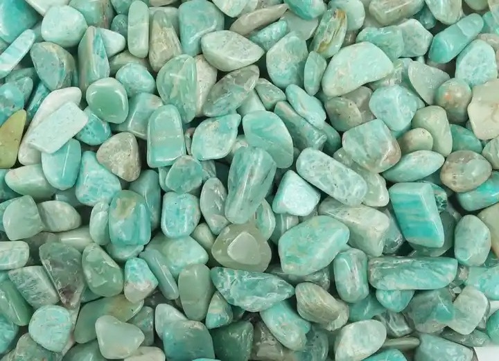 Wholesale Amazonite Gemstone chips crystal semi precious stone chips for Garden decoration Turquoise colour natural chips stone