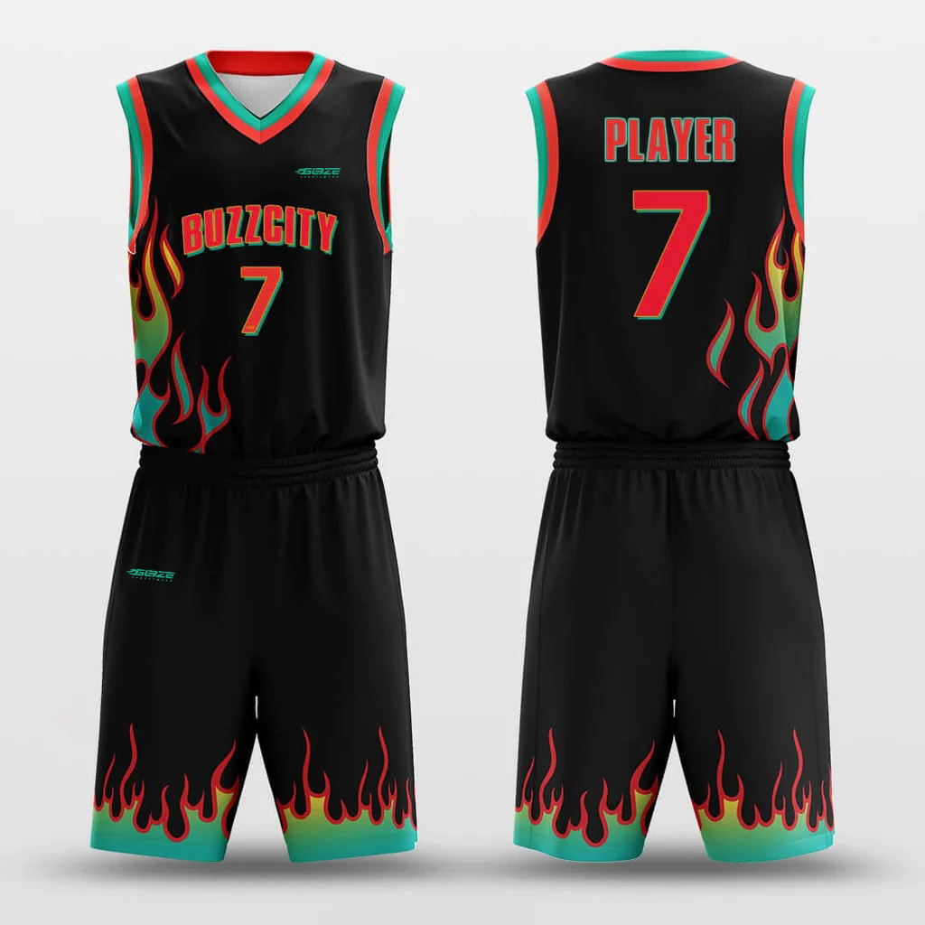 New Custom Design Team Basketball Uniforms Cheap Sublimation Basketball Jerseys Sets For Men