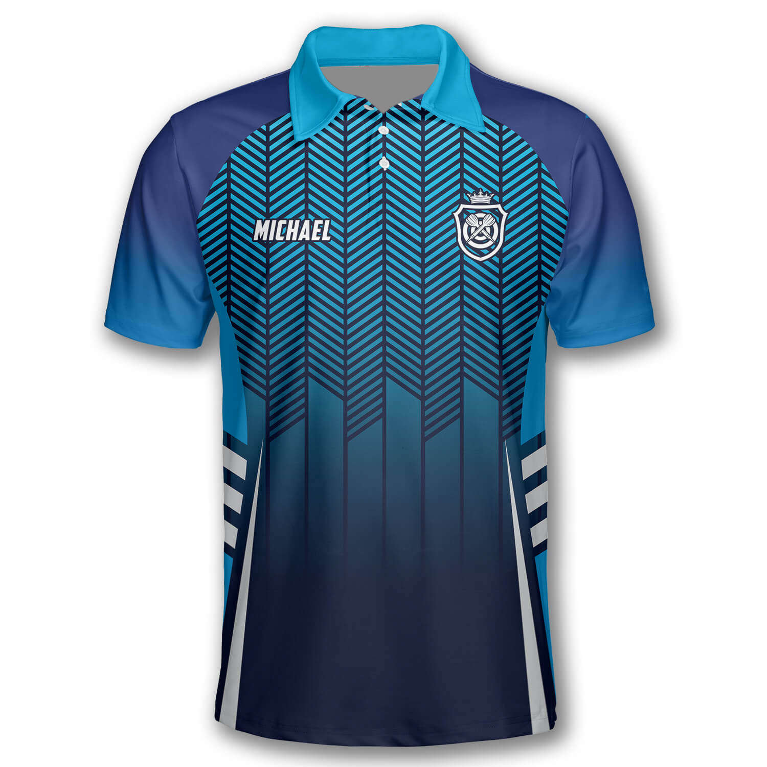 Blaze The New Listing Quick Dry Sublimation Darts Club Polo Tshirt Design Your Own Fashion Darts Shirt