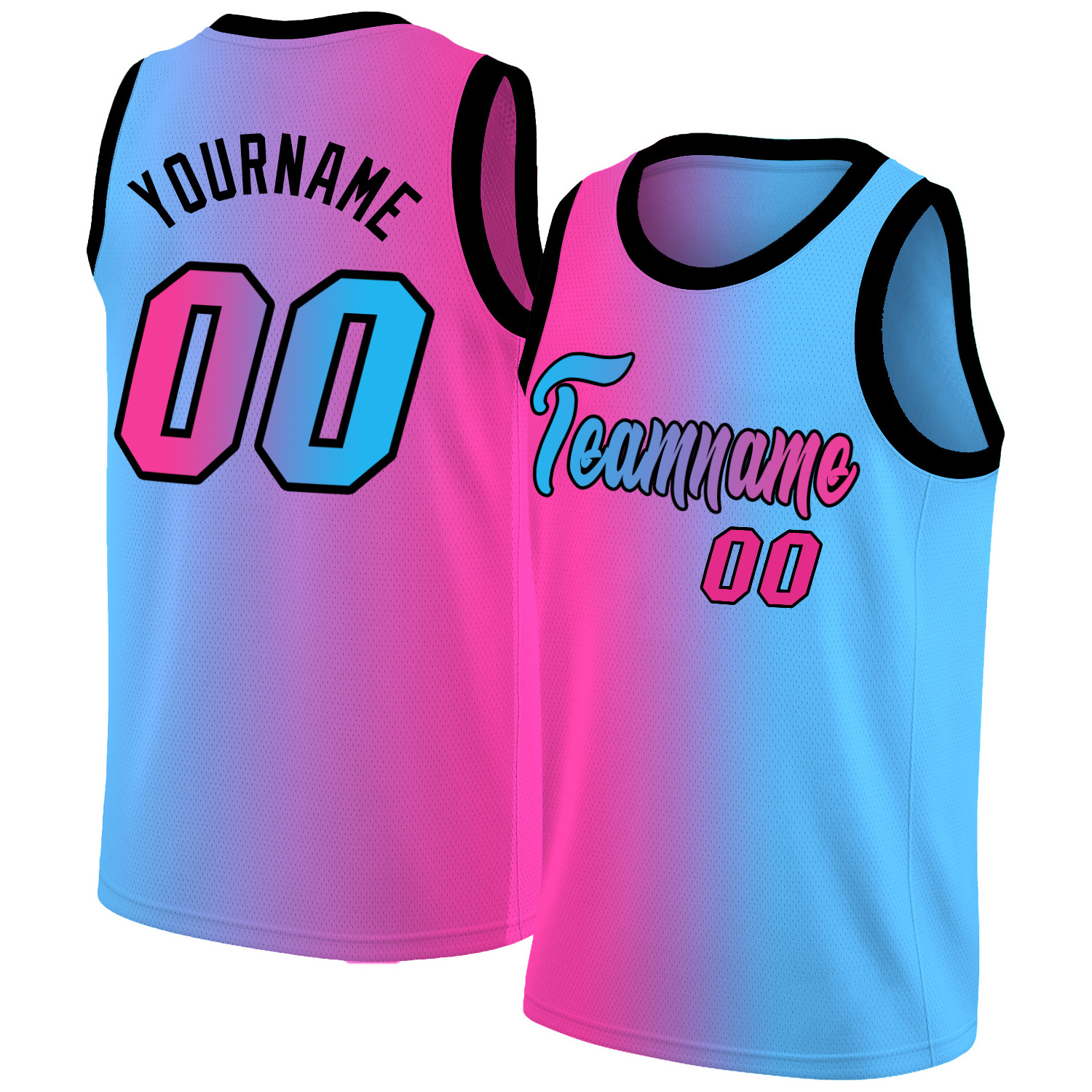 Blaze wholesale sublimation color pink womens basketball uniform design unisex custom basketball jersey