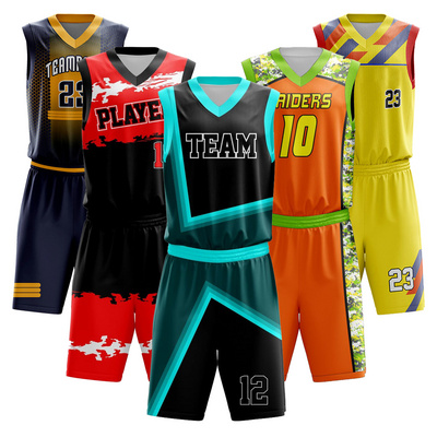 Latest design your own mens basketball shorts european basketball uniforms custom color stitched embroidery basketball jersey