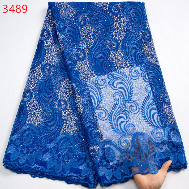 Hot selling embroidered Lace Fabric 2023 High Quality Nigerian Wedding French Lace Material for Wedding dress