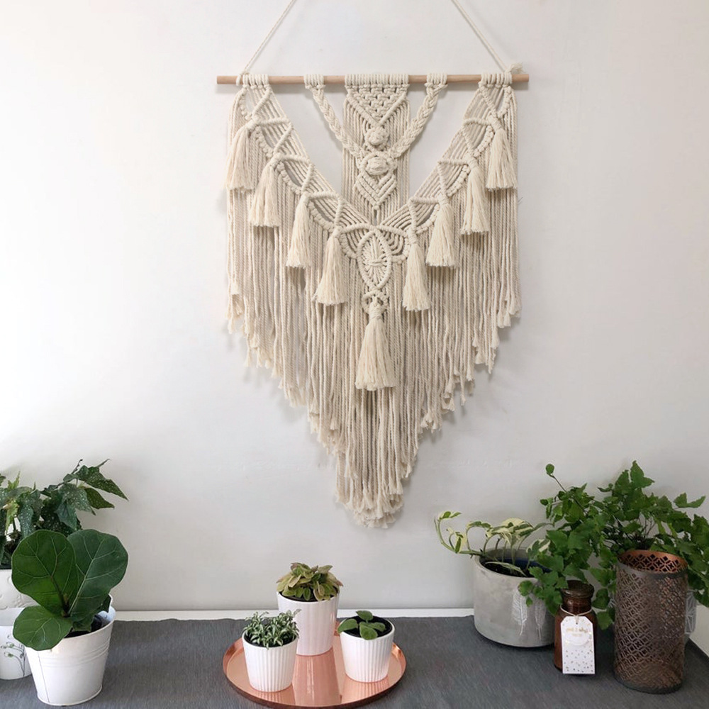 Large Macrame Tapestry Boho Wall Hanging Dreamcatcher For Bedroom Home Decoration Nursery Wall Art