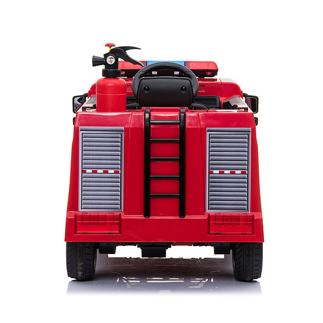 BLAZIN WHEELS Kids Electric Fire Truck 12v Ride On Car Toy for Baby Remote Control