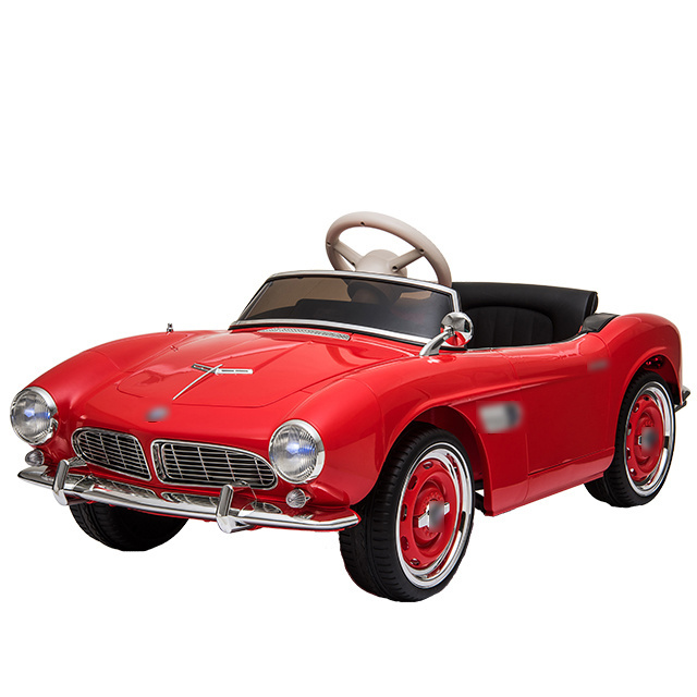 Battery Operated Classic Sports Car With Remote Control and Effects Ride On Toy Car Toys for Boys and Girls 2 - 5 Year Olds