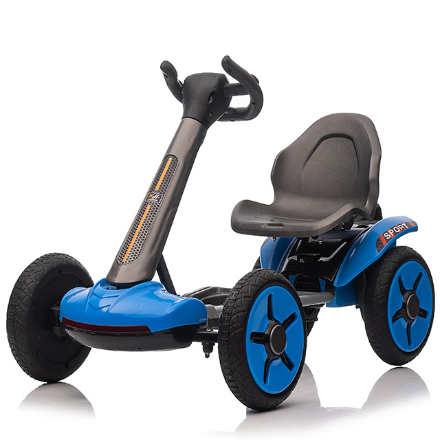 2023 new hot folding children's electric car go-kart retractable for 3-8 years old children