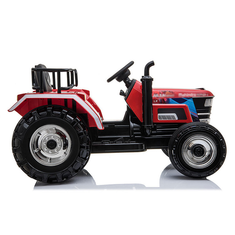 children's drivable toy electric ride on cars big wheels 24v tractor with remote for big kids