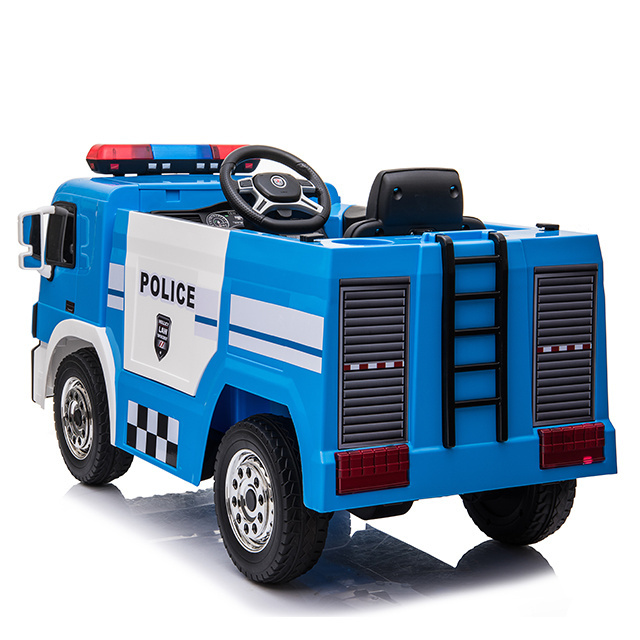 Kids Battery Operated Car Police Newest Ride on Car Children Car 2019 Remote Control Electric BLAZIN Wheels Plastic 113*62*53CM