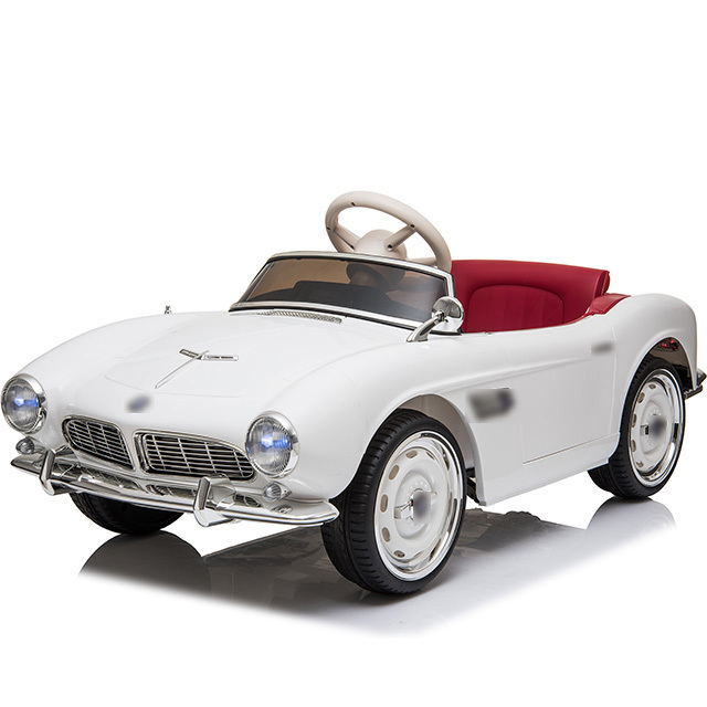 Battery Operated Classic Sports Car With Remote Control and Effects Ride On Toy Car Toys for Boys and Girls 2 - 5 Year Olds