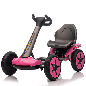 2023 new hot folding children's electric car go-kart retractable for 3-8 years old children