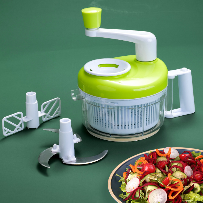 multi-function Salad master salad maker foodchopper  Quick Manual Hand Held Chopper to Chop Vegetable vegetable cut for kitchen